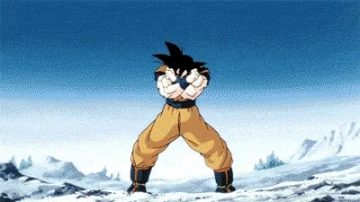 Goku van Dragon Ball Z laat de aarde exploderen