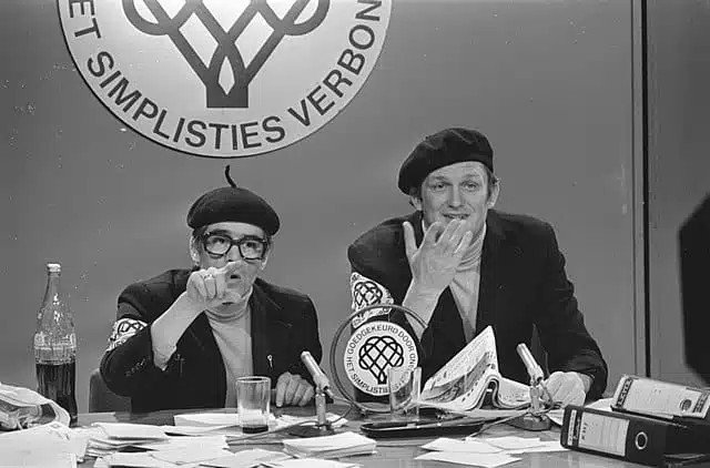 Symplistisch_Verbond_Kees_van_Kooten_links_en_Wim_de_Bie