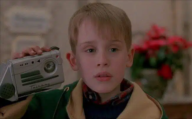 Home Alone geheimen geluidsrecorder